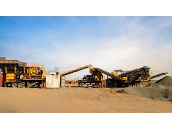 Machine d'exploitation minière FABO MOBILE CRUSHING PLANT