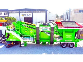 Machine d'exploitation minière FABO MOBILE CRUSHING PLANT