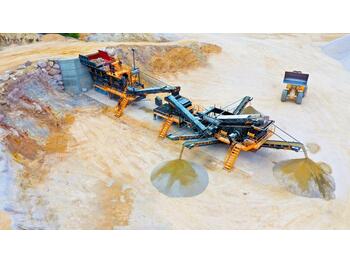 FABO MOBILE CRUSHING PLANT - machine d'exploitation minière
