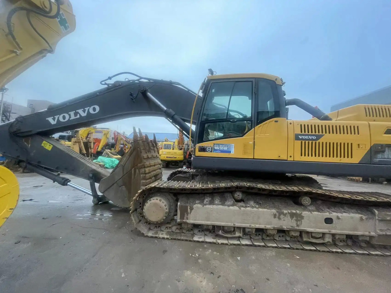 Pelle sur chenille New arrival second hand  hot selling Excavator construction machinery parts used excavator used  Volvo EC480D  in stock for sale: photos 3