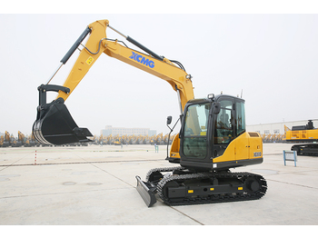 Pelle sur chenille XCMG Official Multifunction 8ton Crawler Excavator XE80D