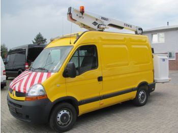 Camion avec nacelle Renault Master Hubarbeitsbühne 12 m Scheckheft: photos 1