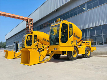 XCMG Official Portable Cement Concrete Mixer Self Loading Mobile Concrete Mixer Price List - Camion malaxeur: photos 3