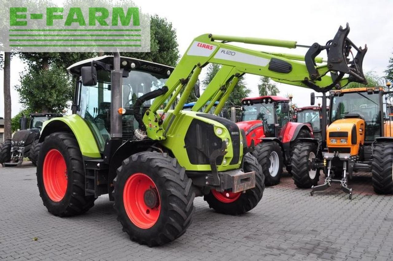 Tracteur agricole CLAAS arion 530 cis + claas fl120: photos 4