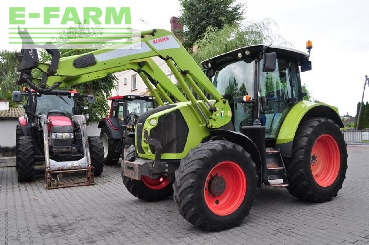 Tracteur agricole CLAAS arion 530 cis + claas fl120: photos 9