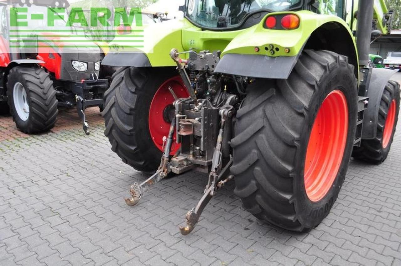 Tracteur agricole CLAAS arion 530 cis + claas fl120: photos 18