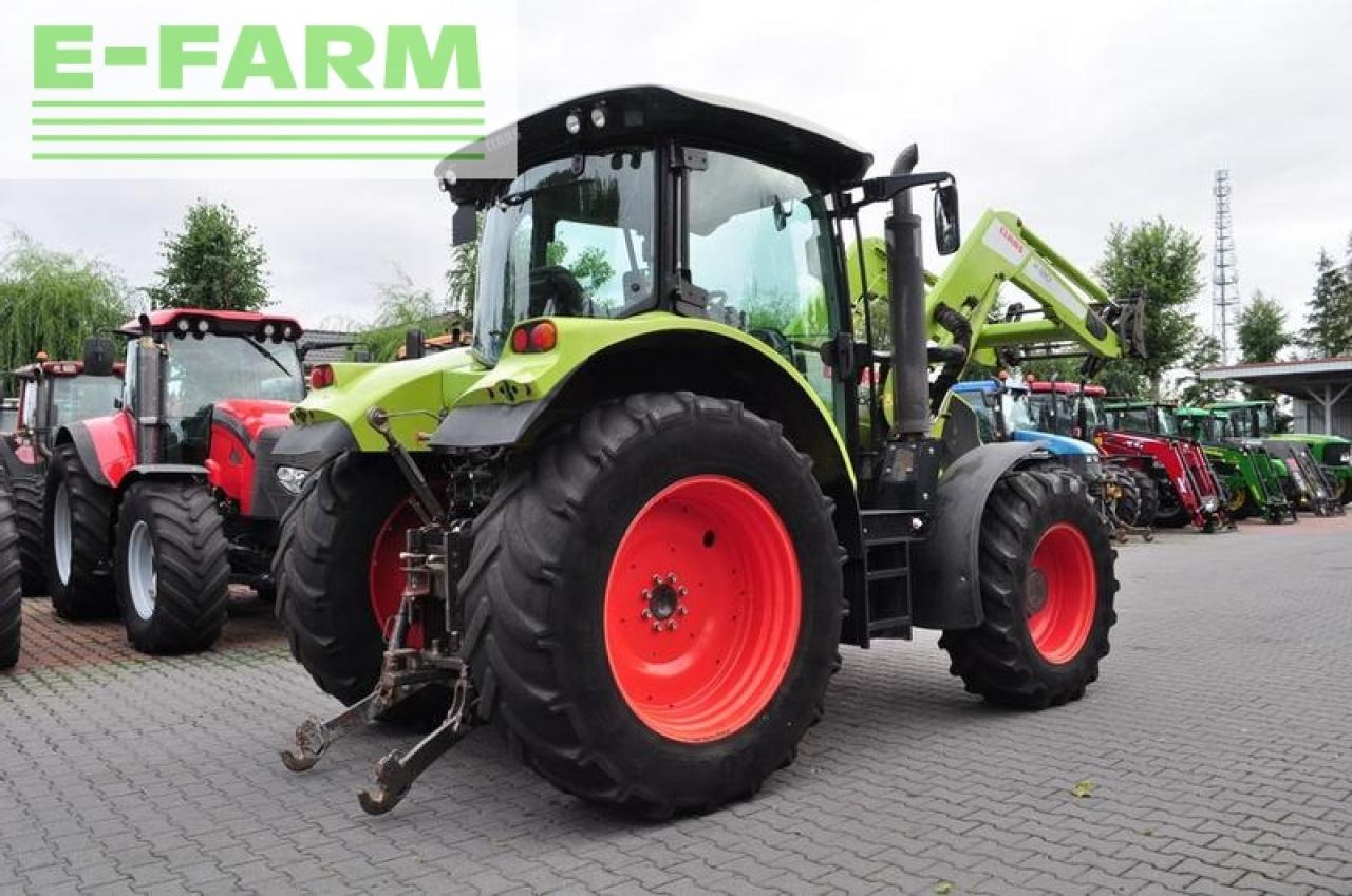 Tracteur agricole CLAAS arion 530 cis + claas fl120: photos 5