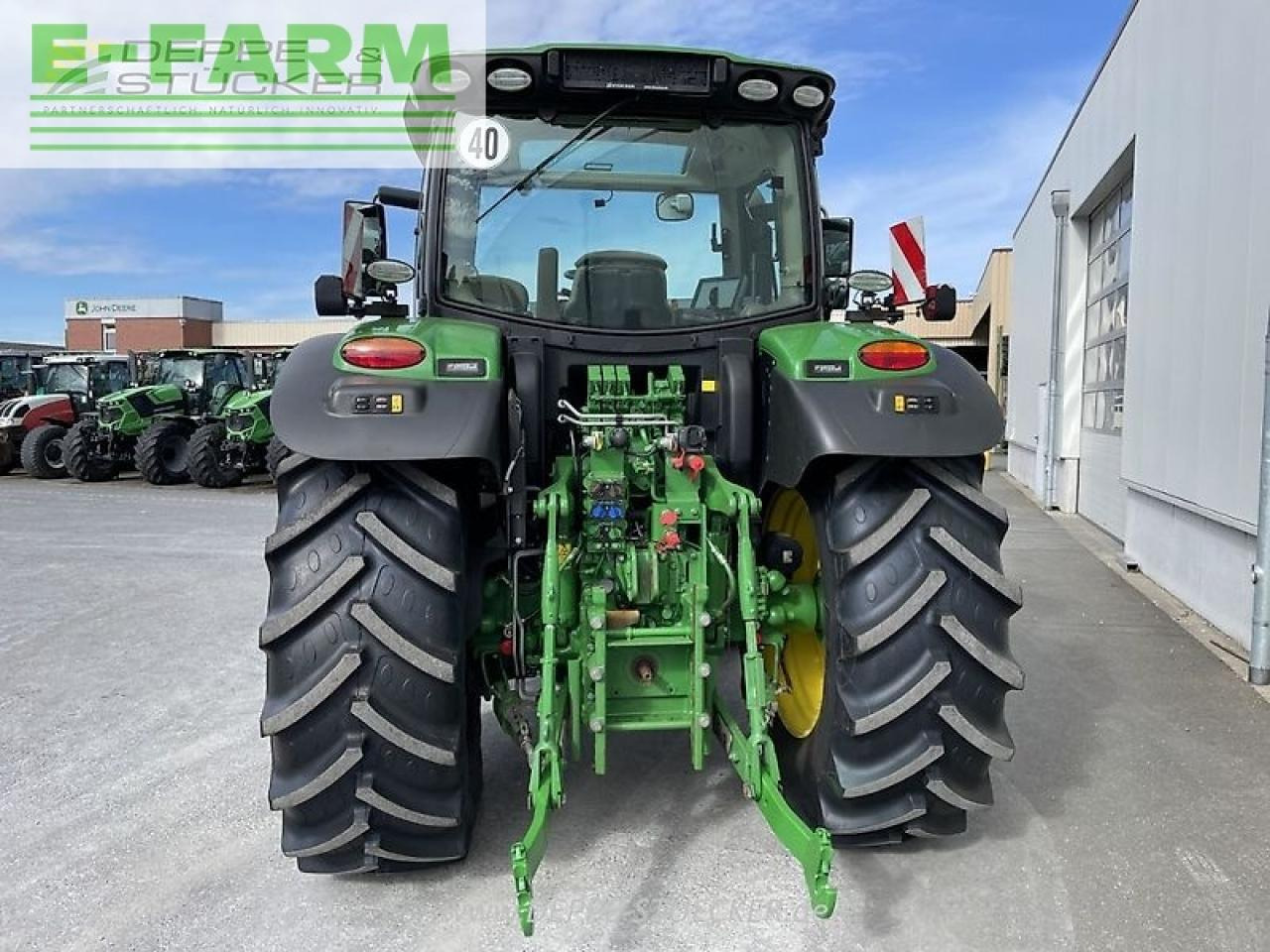 Tracteur agricole John Deere 6145r directdrive: photos 9