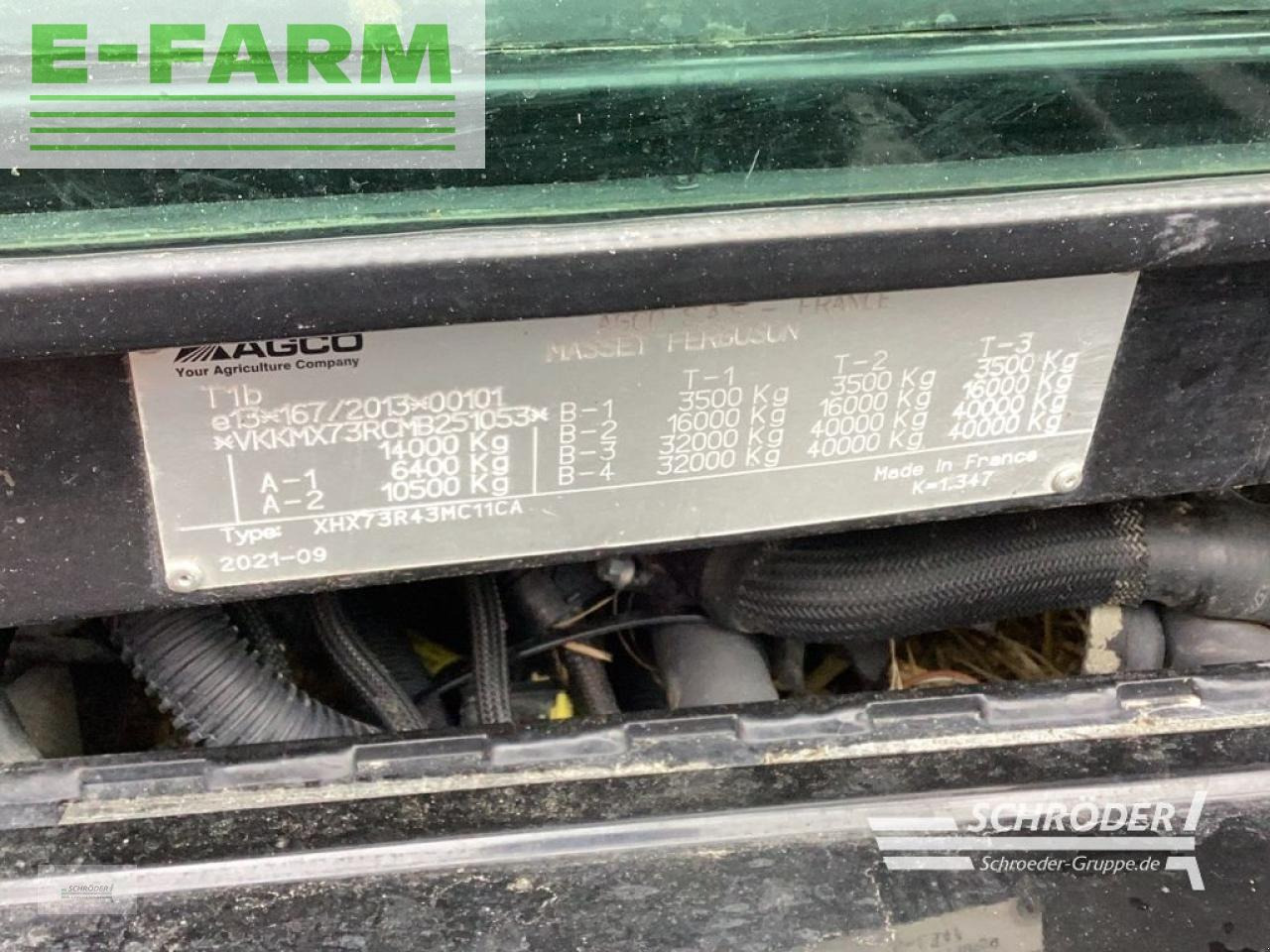 Tracteur agricole Massey Ferguson 7719 s dyna-vt new exclusive: photos 15