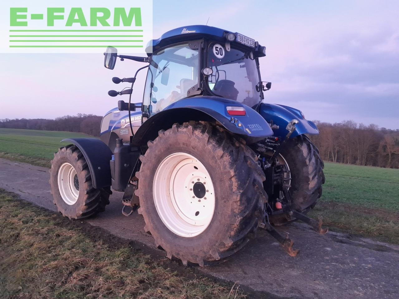 Tracteur agricole New Holland t7.200 ac blue power: photos 6