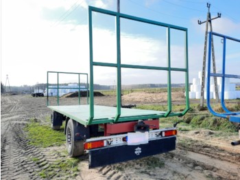 Schmitz AFW 18 ton - Remorque plateau agricole
