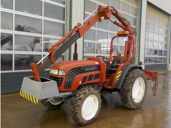  2006 Foton 4WD Tractor, Front Weights, Rear Mounted Crane - Tracteur agricole