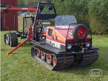 Valmet Terri Terri 1020 Skogsmaskin med maskinsläp -84  - Machine agricole