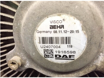 Système de refroidissement DAF DAF, BEHR, VISCO XF105 (01.05-): photos 4