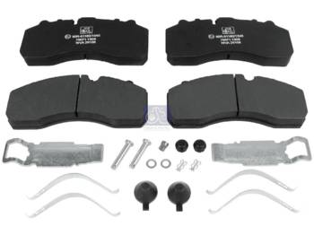 Plaquettes de frein pour Camion neuf DT Spare Parts 4.90930SP Disc brake pad kit W: 248 mm, S: 30 mm, H: 109 mm: photos 1