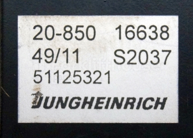 Panel de instrumentos pour Matériel de manutention Jungheinrich 51125321 Display from EKS312 year 2011 sn. 1490: photos 3