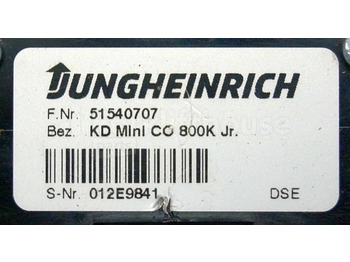 Panel de instrumentos pour Matériel de manutention Jungheinrich 51540707 Display KD mini Co 800K Jr. sn. 012E9841: photos 3