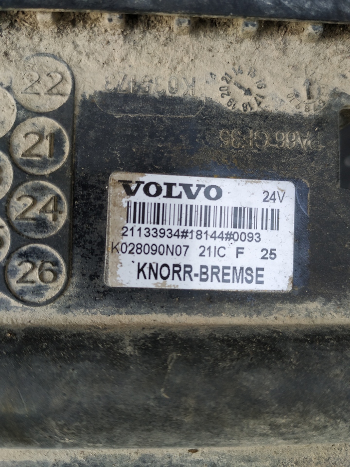 Suspension pneumatique pour Remorque forestière Knorr-bremse Fh4: photos 3