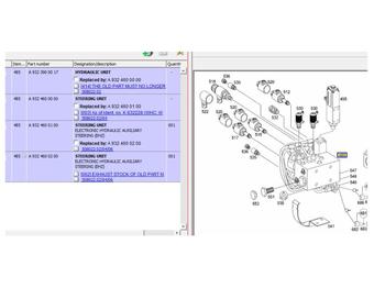 MERCEDES-BENZ HYDRAYLIC UNIT - STEERING UNIT FOR ACTROS 6X4 - Valve hydraulique pour Camion: photos 4