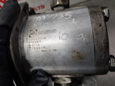 Pompe hydraulique Manitou Mlt735-120 Lsu Hydraulic Pump 317260, 0200001b: photos 3