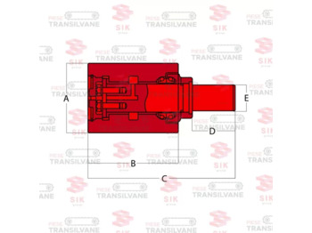TAKEUCHI TB125 - Pièces de train de roulement