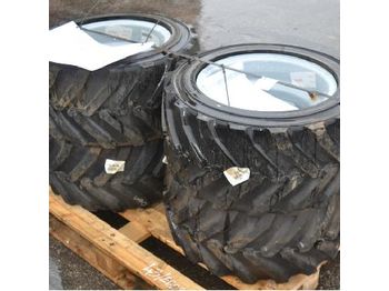  Tyres to suit Genie Lift (4 of) c/w Rims - Pneu