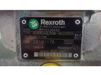 Hydraulique Rexroth A6VE80HA2/63W - Drive motor/Fahrmotor/Rijmotor: photos 3