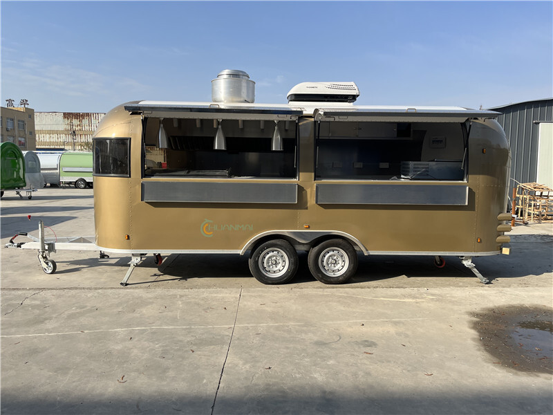 Remorque magasin neuf COC Airstream Fast Food Truck,Coffee Food Trailers: photos 6