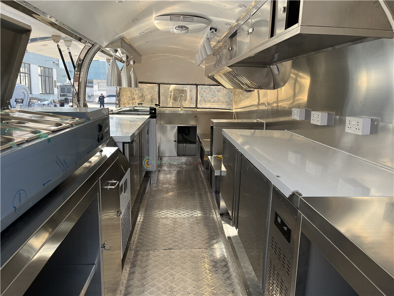 Remorque magasin neuf COC Airstream Fast Food Truck,Coffee Food Trailers: photos 8