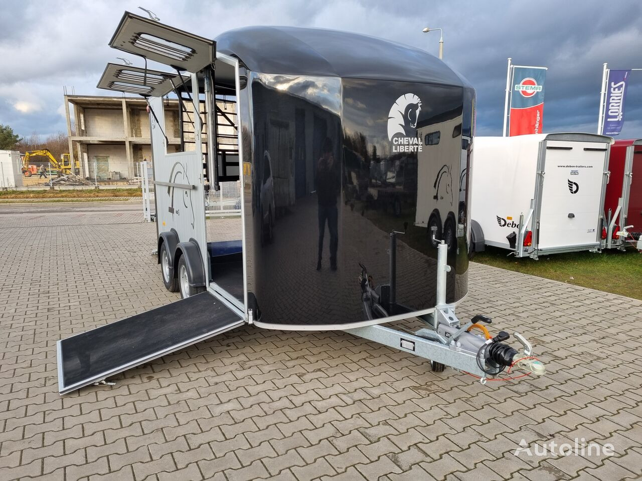 Van chevaux neuf Cheval Liberté Maxi 3 Minimax trailer for 3 horses GVW 3500kg tack room saddle: photos 30