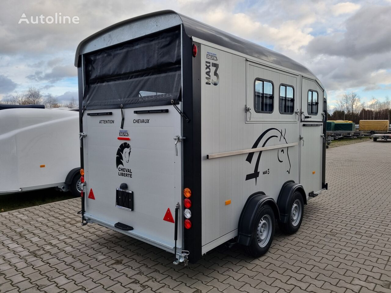 Van chevaux neuf Cheval Liberté Maxi 3 Minimax trailer for 3 horses GVW 3500kg tack room saddle: photos 15
