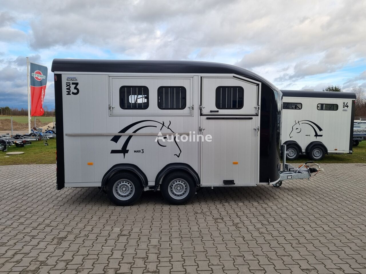 Van chevaux neuf Cheval Liberté Maxi 3 Minimax trailer for 3 horses GVW 3500kg tack room saddle: photos 17