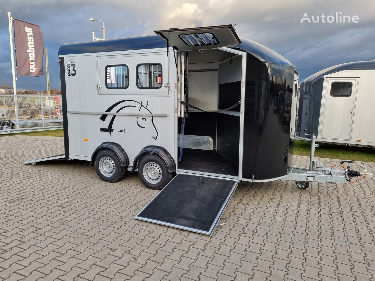 Van chevaux neuf Cheval Liberté Maxi 3 Minimax trailer for 3 horses GVW 3500kg tack room saddle: photos 32