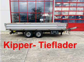 Remorque benne Möslein  Tandemkipper- Tieflader 5,50 m lang: photos 1