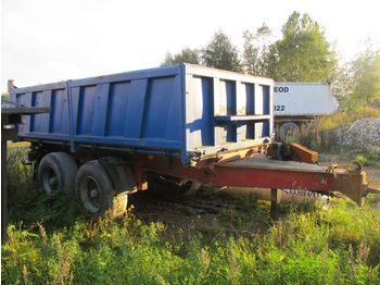 Kempf 2 axle trailer+scania  - Remorque benne