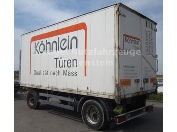 Wackenhut 12 to 2-Achs Anhänger Koffer+Portaltüren  - Remorque fourgon