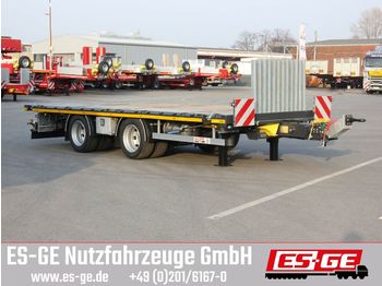 ES-GE Tandemanhänger - Containerverr.  - Remorque plateau