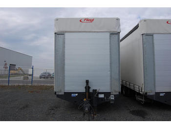 Fliegl TPS 100 Tandem-Plattform-Anhänger - Remorque rideaux coulissants