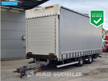 Wielton 2 axles Hubdach - Remorque rideaux coulissants