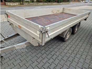 Böckmann Pritsche 406x180cm Aluwände 3500kg zgm defekter Boden für Export Bastler - Remorque voiture