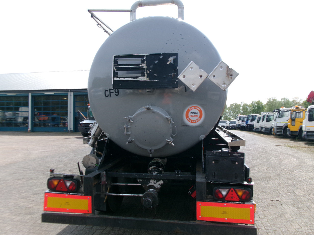 Semi-remorque citerne pour transport de produits chimiques Clayton Chemical tank inox 30 m3 / 1 comp: photos 6