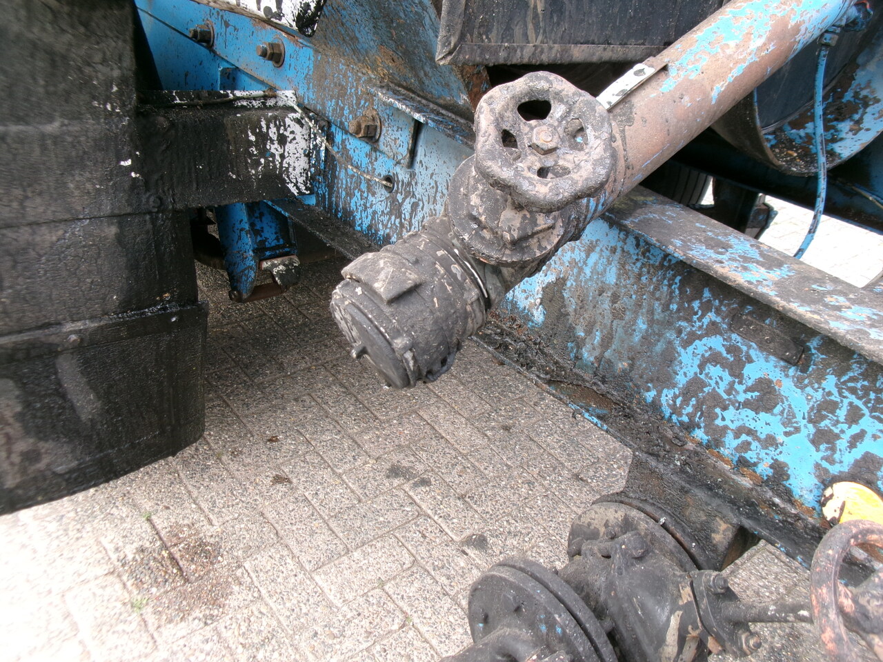 Semi-remorque citerne pour transport de bitume Fruehauf Bitumen tank inox 31 m3 / 1 comp + mixer & engine: photos 11