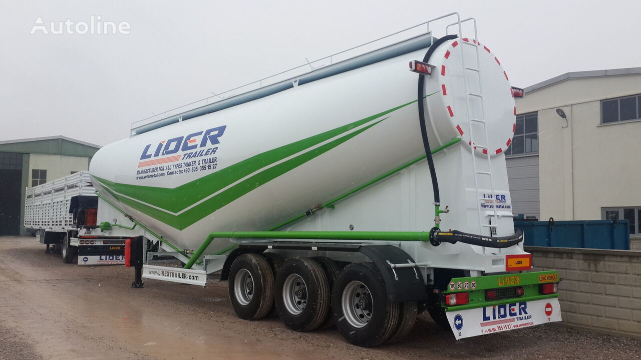 Semi-remorque citerne pour transport de ciment neuf LIDER 2024 NEW 80 TONS CAPACITY FROM MANUFACTURER READY IN STOCK: photos 16