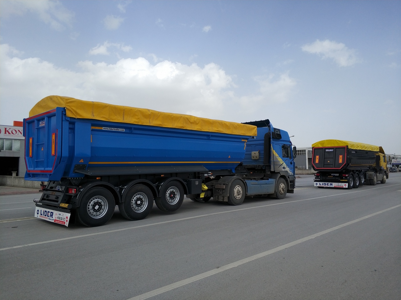 Semi-remorque benne neuf LIDER LIDER NEW 2024 Year DUMPER SEMI TRAILER  READY IN STOCKS: photos 14