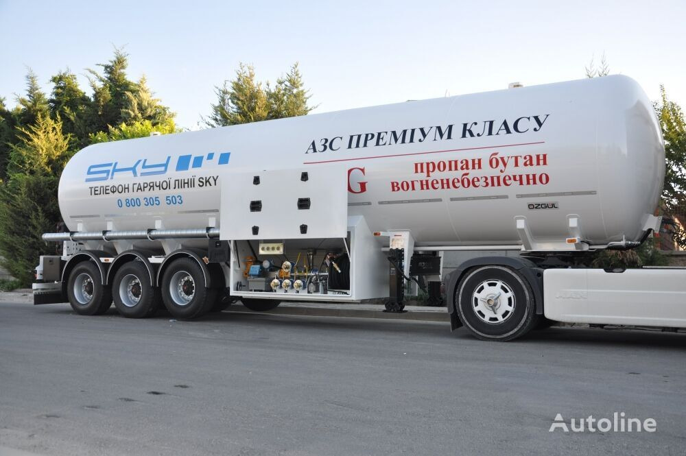 Semi-remorque citerne pour transport de gaz Özgül LPG TANK TRAILER: photos 3