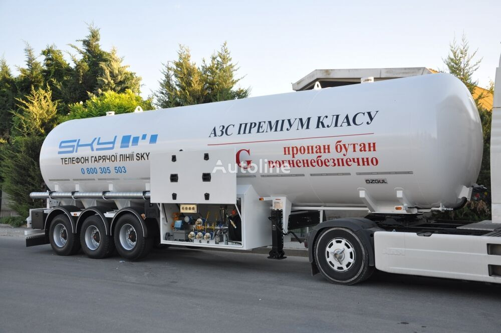 Semi-remorque citerne pour transport de gaz Özgül LPG TANK TRAILER: photos 4