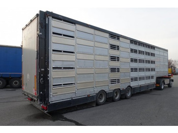 Semi-remorque bétaillère Pezzaioli SBA32/G , 5 Stock , Viehtransporter  , Tränkeranlage,: photos 4