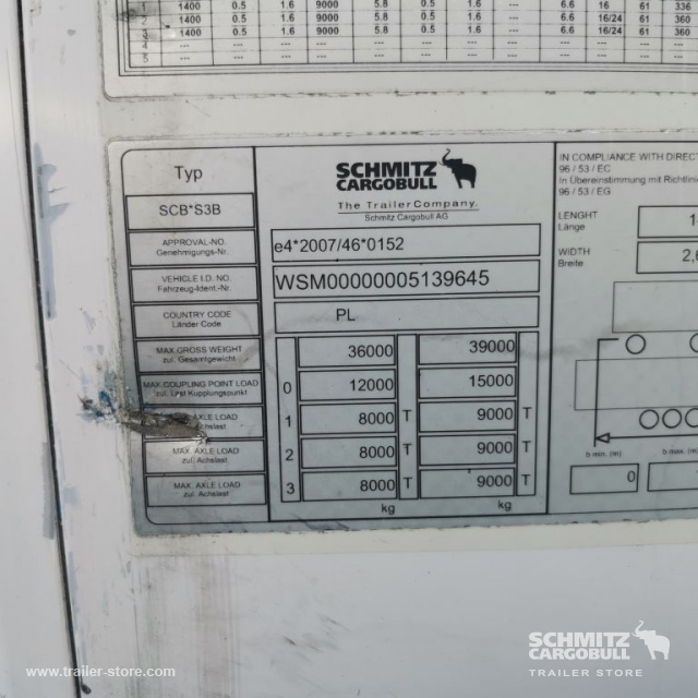 Semi-remorque isothermique SCHMITZ Reefer multitemp Double deck: photos 16