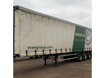 Semi-remorque rideaux coulissants SDC 45' 45' Tri Axle Curtainsider Trailer - SDCCS45R3AAA37123: photos 1