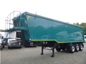 Weightlifter Tipper trailer alu 50 m3 + tarpaulin - Semi-remorque benne